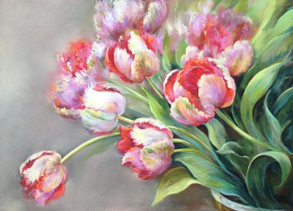 Джанильятти Антонио художник тюльпаны