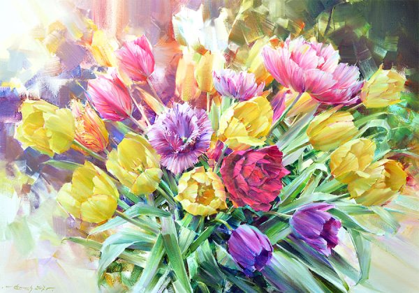 Тюльпаны Серебрякова