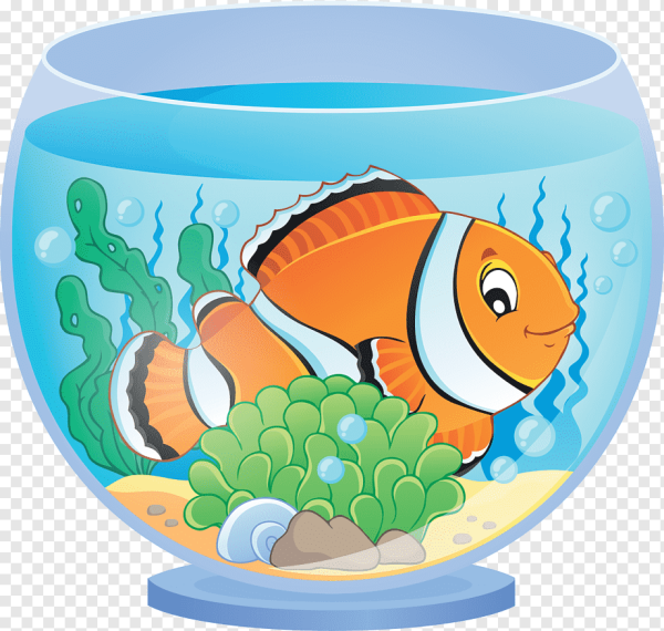 Аквариум Fish cartoon