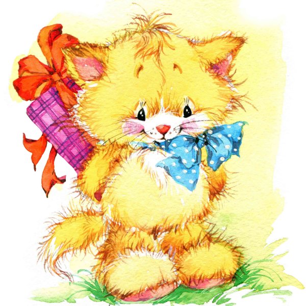 Котенок рисунок