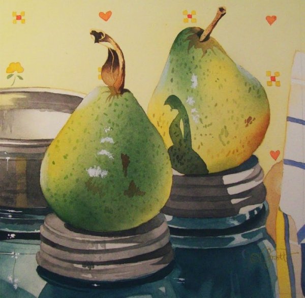 Девушка груша