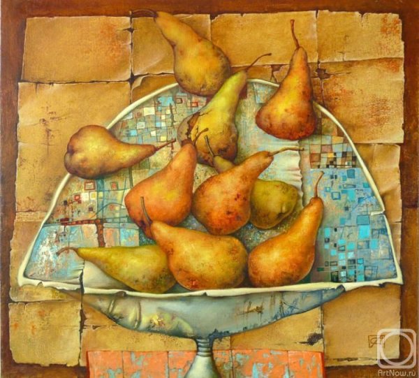 Натюрморт с мухой на груше