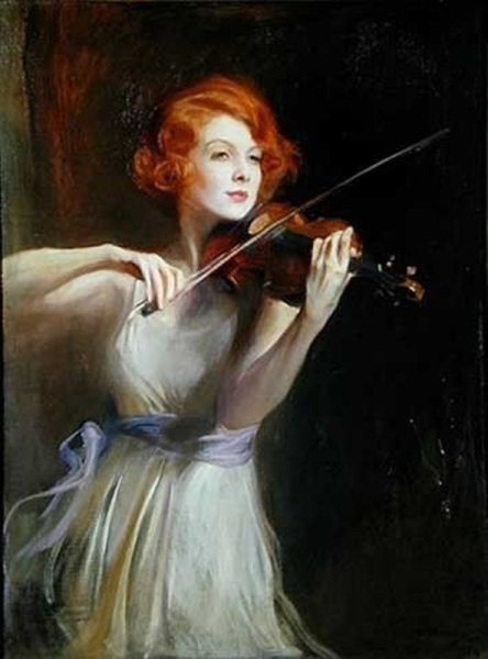 Картина Гунин Александр скрипка