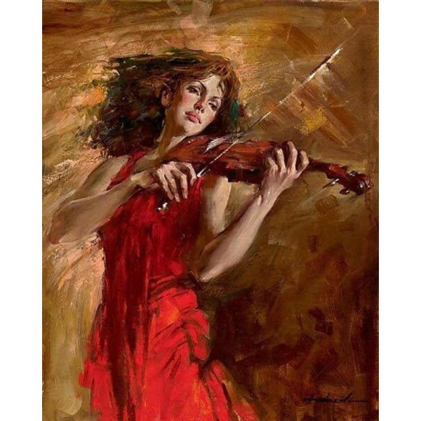 Картина Гунин Александр скрипка