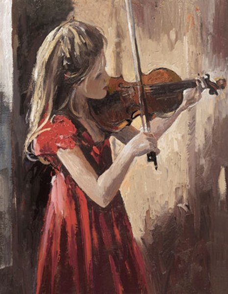 Паоло Бедини скрипачка