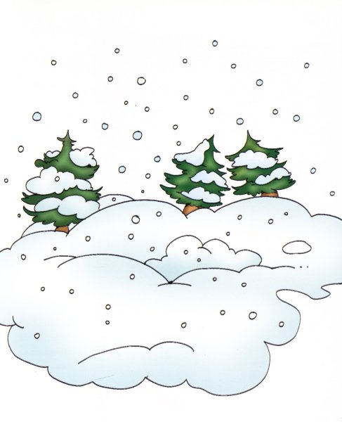 Сугроб для дошкольников