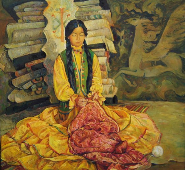 Портрет башкирки