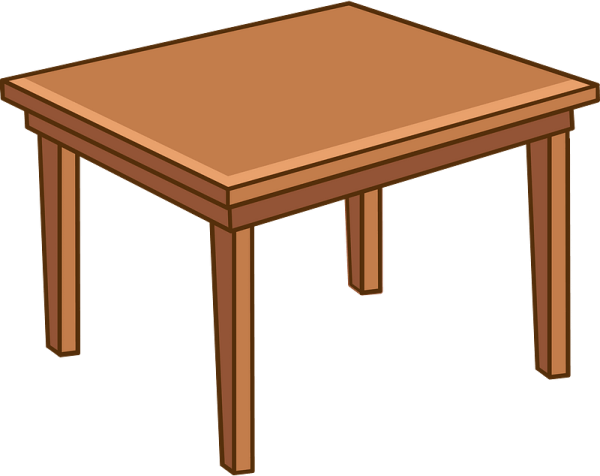 Стол карточка для детей