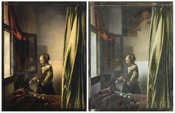 Ян Вермеер «девушка с письмом», 1657