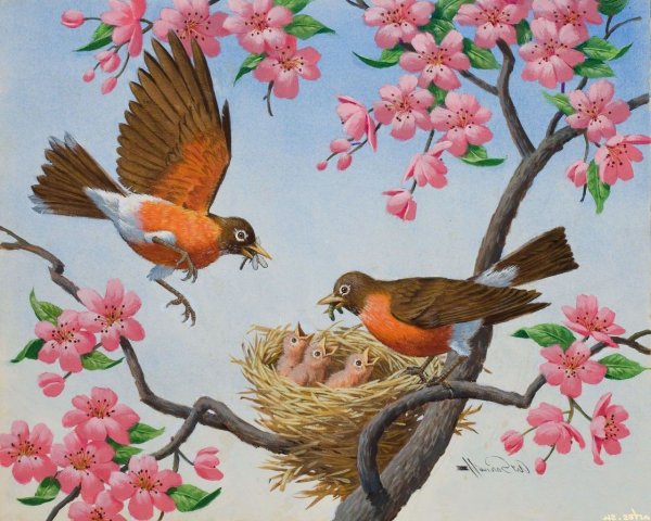 Весна иллюстрация