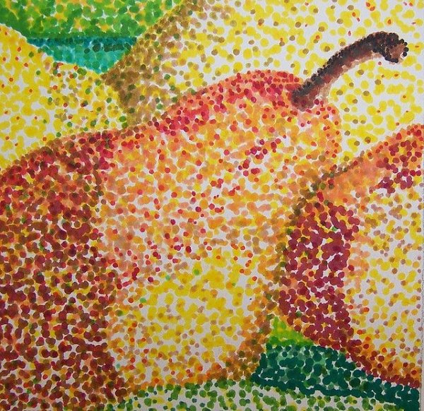 Техника пуантилизм в живописи