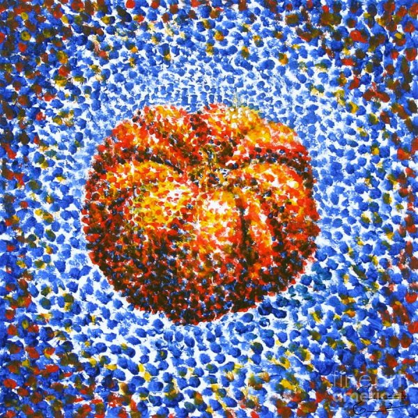 Техника пуантель в живописи