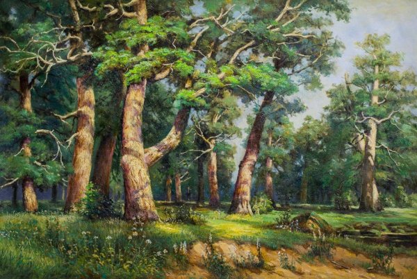 Картины Шишкина художника для детей