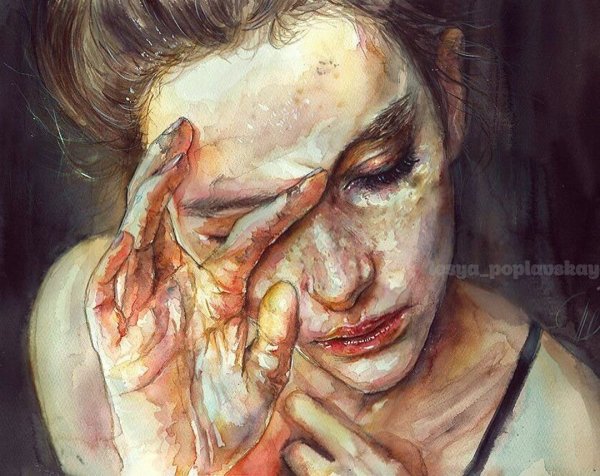 Плачущий художник