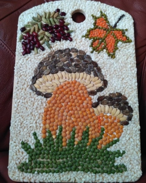 Композиция из круп