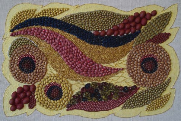 Мозаика из природных материалов