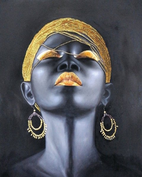 Портрет африканской девушки