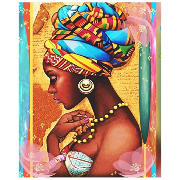 Алмазная мозаика Африка