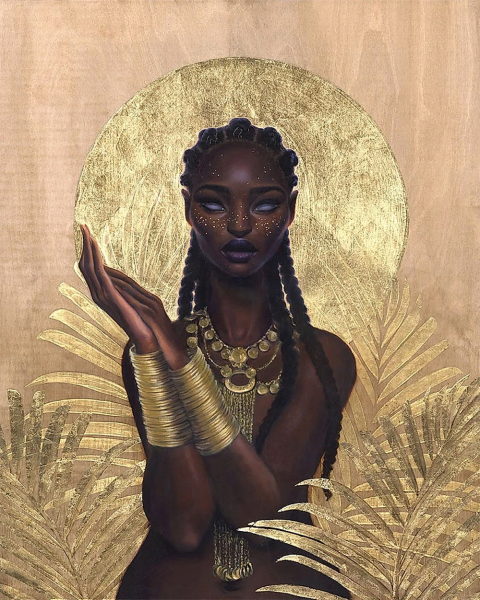 Чернокожая богиня