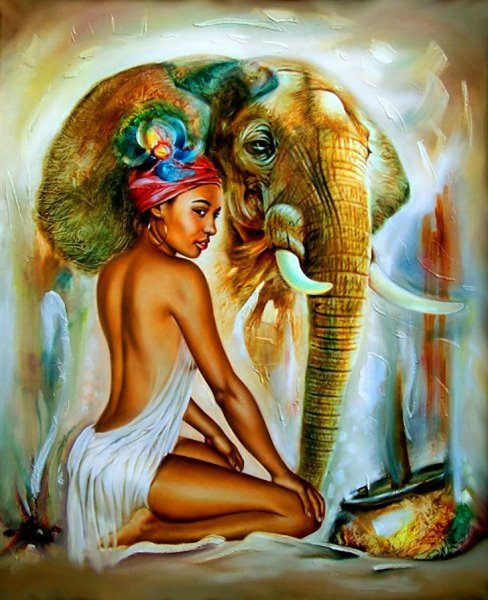 Африка глазами художников