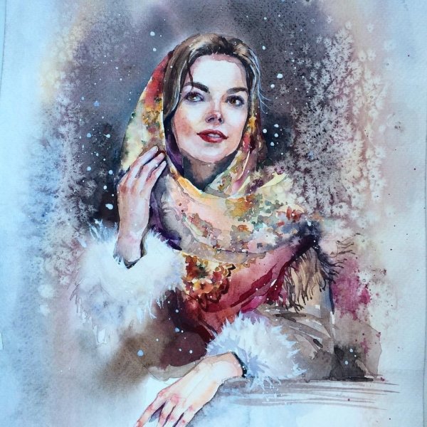 Марина Игнатова акварелист