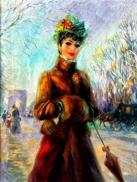 Художник Джон Ллойд Стревенс