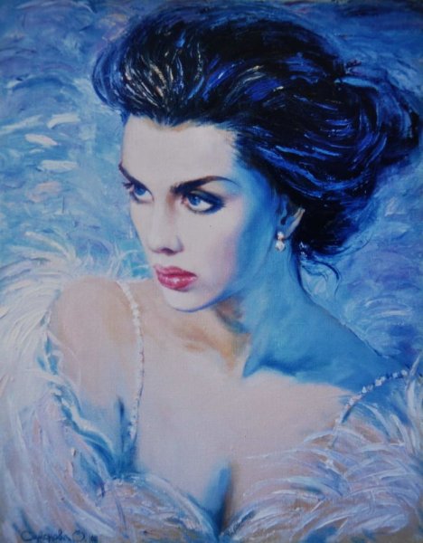 Картина Снежная Королева художник