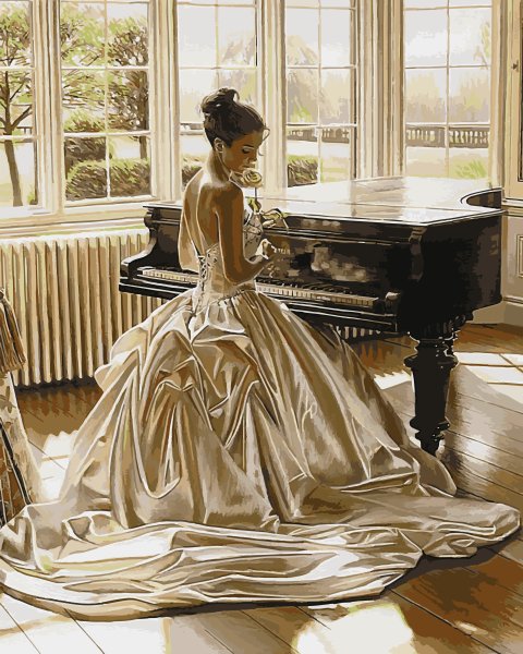 Ренуар пианистка