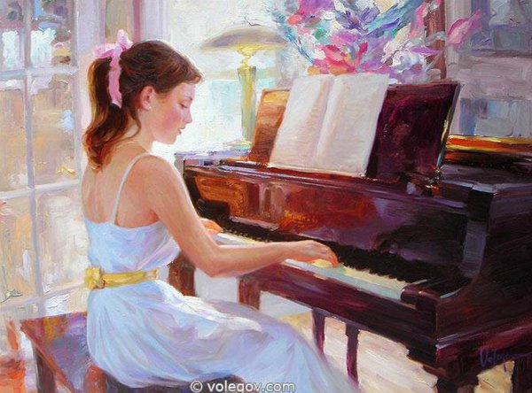Роб Хефферан девушка у рояля