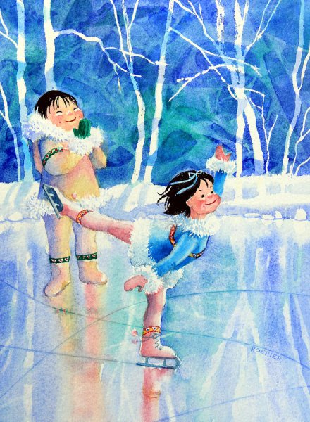Коньки картина