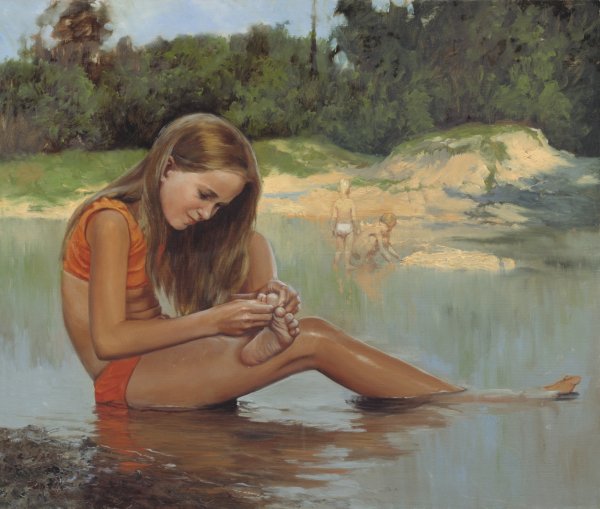 Художница Сайда Афонина