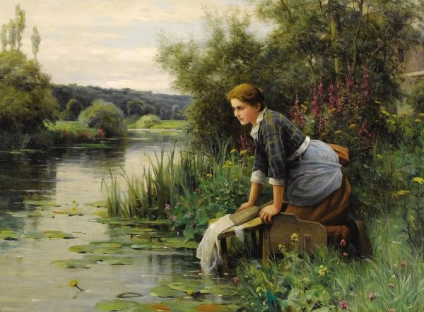 Daniel Ridgway Knight (1839-1924) картины