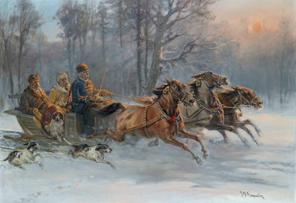 Зима крестьянин торжествуя