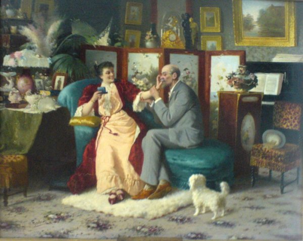 Дети на санках Богданов Бельский