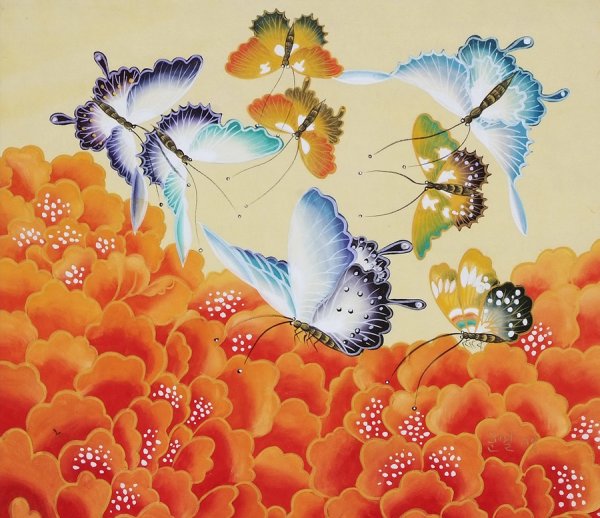 Бабочки художника Haneulsun