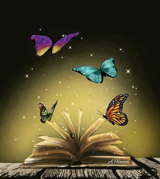 Бабочка арт