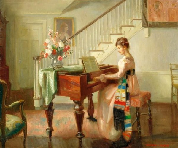 «Девушки за фортепьяно» (1892). Музей Орсе