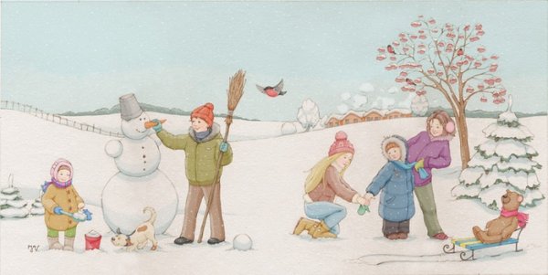 Зимняя тематика для детей