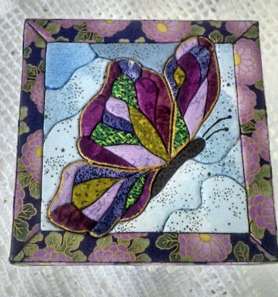 Техника кинусайга пэчворк