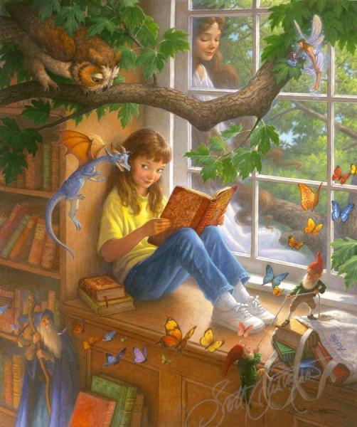 Скотт Густафсон иллюстрации