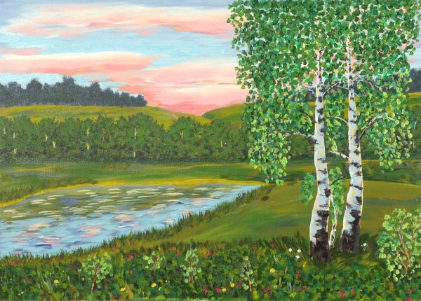 Пейзаж родного края