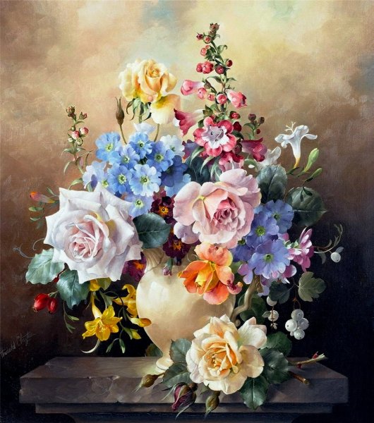 Харольд Клейтон натюрморты