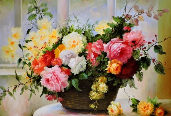 Картины Сергей Минаев полевые цветы