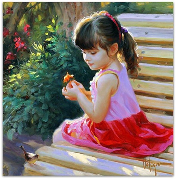 Живопись Владимира Волегова детство