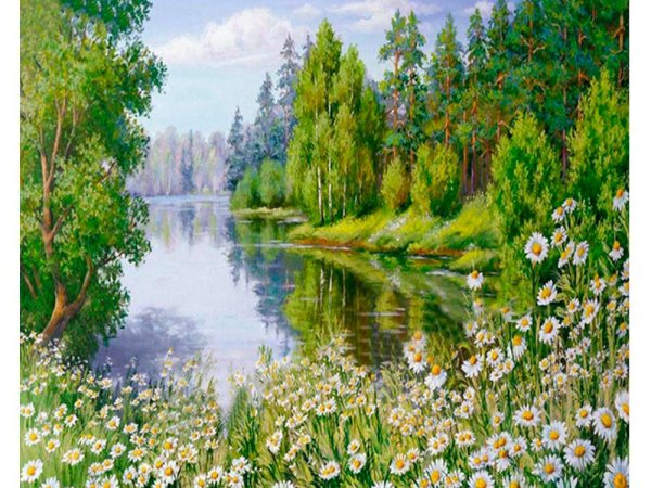 Художник Самарская Елена Михайловна березы