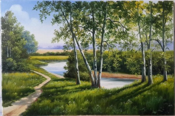 Картины Березовая роща Зорюков