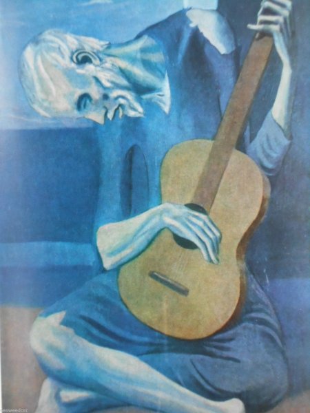 Пабло Пикассо гитара