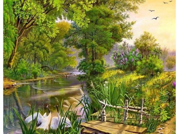 Художник Виктор Цыганов пейзажи