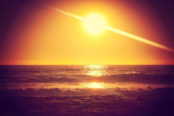 Солнце рассвет