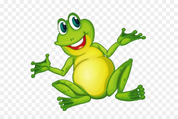 Лягушонок мультяшный
